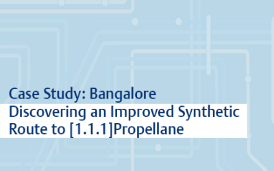 Case Study: Discovering an Improved Synthetic Route to [1.1.1]Propellane