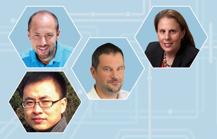 Portraits of Leading Chemists Baran, Gao, Oestreich, Ruck